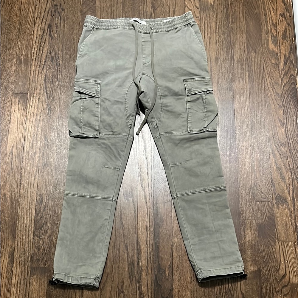 Men's Gray Cargo Pants